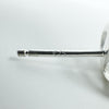 New Sterling Silver 5ct CZ Pear Cut Solitaire Stud Earrings 925