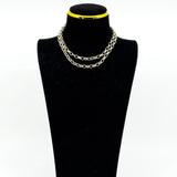 Chunky Vintage Sterling Silver 26.5” Rolo Links Chain / Necklace 925