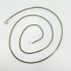 Vintage Sterling Silver 23.8” Curb Chain / Necklace 925 