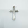 Vintage Sterling Silver Turquoise Christian Cross Pendant & 18” Chain 925