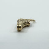 Vintage 9ct Gold Shoe Boot Pendant / Charm 375 (Chester 1957)