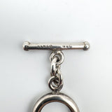Wide Chunky Links & Hoops T-Bar Bracelet in Sterling Silver 925 Heavy 85g Unisex