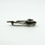 Antique 1909 Sterling Silver Celtic Lucky Irish Connemara Shamrock Brooch 925