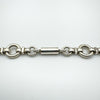 Unusual Chunky Fancy Link 24” Chain in Sterling Silver 925 Heavy 111g Unisex