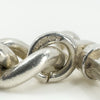 Chunky Sterling Silver 18.5” Curb Chain & T-Bar Toggle Pendant 925 Heavy 144g 