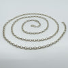 Vintage Sterling Silver 29.5” Belcher Chain / Necklace 925