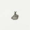 18ct White Gold Diamond Arabic Allah / God Pendant Charm 750