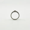 9ct White Gold Diamond Engagment Ring 375 Size L