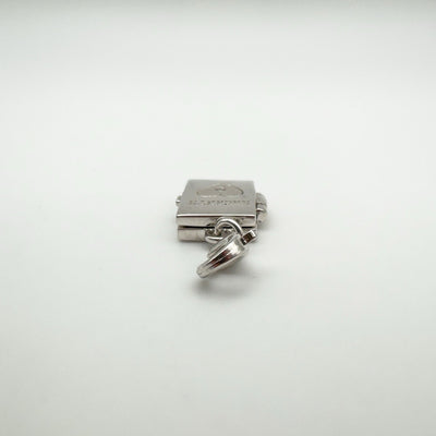 Mini Diamond Photo Locket Pendant / Charm in Sterling Silver 925