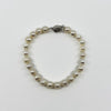 New Freshwater Pearl 7.5" Bracelet & White Gold Filled Clasp