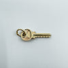Vintage 9ct Gold Key Pendant / Charm 375