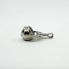 Sterling Silver Vintage Claddagh Spinning 3x Sided Fob / Pendant 925
