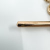 Vintage 9ct Rose Gold 16” Albert Chain Necklace Double Dog Clip T-Bar Charm 39g 