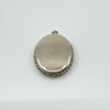 Large Sterling Silver Vintage Oval Foliage Engraved Photo Locket 925 Birm 1996 