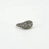 Art Deco Platinum 1ct Diamond Trilogy Ring 950 Size M - N
