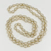 Extra Long Chunky Freshwater White Pearl 42" Necklace