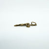 Small Vintage 9ct Gold Engraved Christian Cross Crucifix Pendant Charm 375
