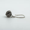 Sterling Silver Lovers Knot Drop Earrings on Shepherd Hooks 925