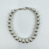 Chunky Sterling Silver Beaded Ball 8” Bracelet 925 Heavy 17g