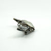 Large Arts & Crafts Sterling Silver Vintage Floral Mother of Pearl Brooch 925