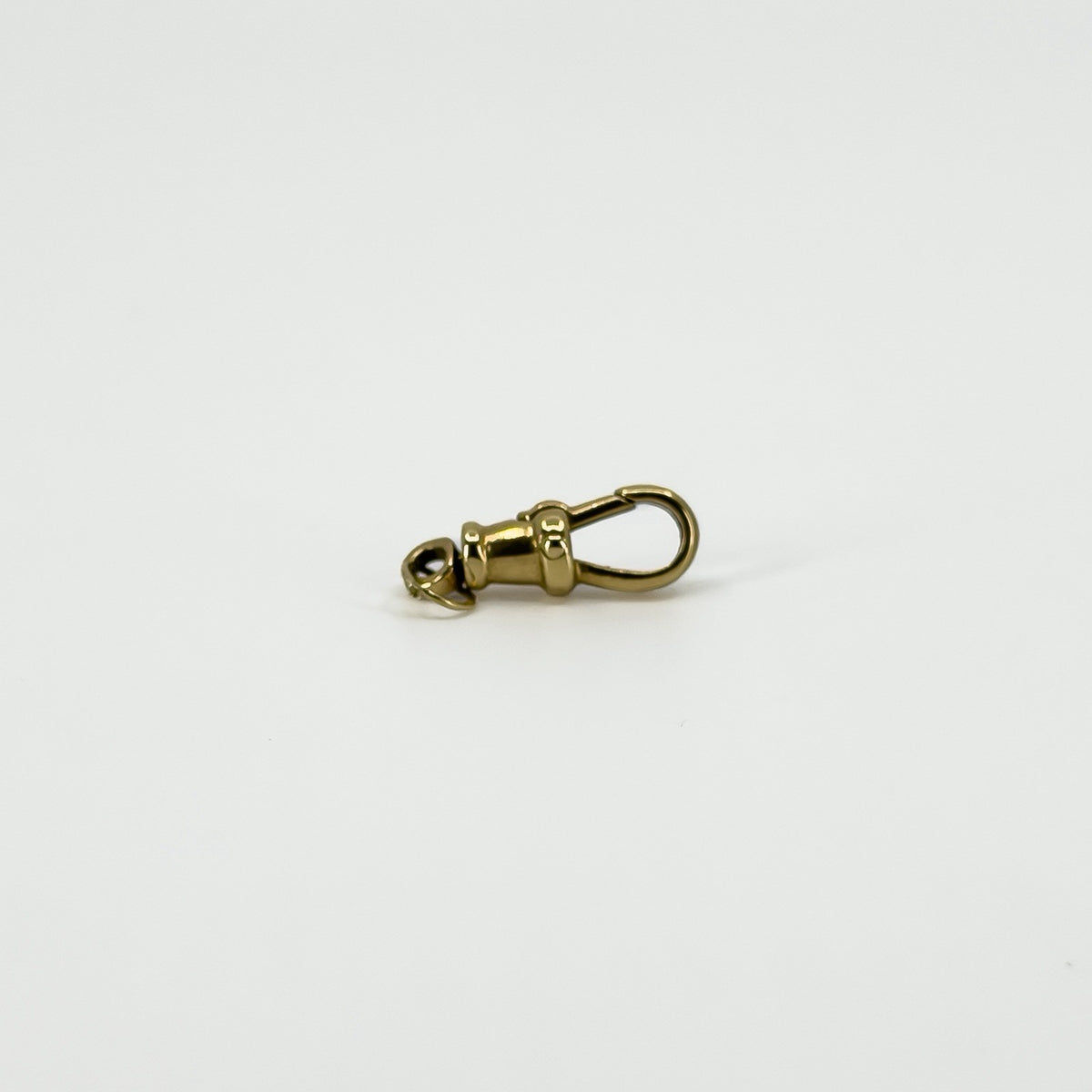 Vintage 9ct Gold Swivel Dog Clip & Hoop 375