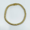Vermeil Sterling Silver 5ct CZ Tennis 7.5” Bracelet 925