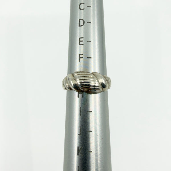 Vintage Sterling Silver Pinky Ring 925 Size G - I Kids / Children