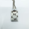 Gucci Ghost Skull Pendant & 22” Chain with Box