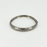 Sterling Silver Celestial Diamond Star Studded Bangle 925