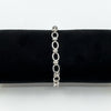 Sterling Silver Oval Links Chain 8” Bracelet