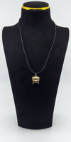 Large Chunky Vintage 9ct Gold Barrel Keg Pendant Charm 375 Whiskey Brandy Beer