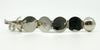 Vintage Sterling Silver Chunky Orb Photo Locket 925 