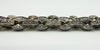 Vintage Sterling Silver Chunky Fancy Link Engraved 25” Chain & T-Bar 925 135g