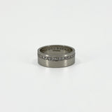Chunky Wide 6.8mm Platinum Diamond Full Eternity Band / Ring 950 Size O (2007)