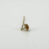 Vintage 9ct Cameo Shell Left Facing Stick Pin 375 (London 1980)