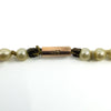 Vintage 9ct Rose Gold Graduated Cultured Pearl 23” Necklace 375