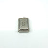 Chunky Vintage Sterling Silver Engraved Initail O Secret Locket Photo Book 925