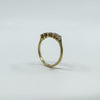 Vintage 18ct Gold Diamond 5x Stone Engagement Ring 750 Size K
