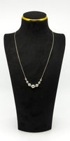Sterling Silver Graduated Beaded Ball 20" Neacklace / Chain 925