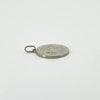 Vintage Sterling Silver St. Christopher Protect US Pendant / Charm 925