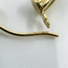 Vintage 14ct Gold Small Chunky Twisted Hoop Earrings 375