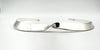 Modernist Contemporary Sterling Silver Collar Torque Choker 925 Heavy 34g