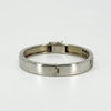 Chunky Sterling Silver Multi Coloured CZ Oval Bangle / Bracelet 925