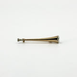 Antique Victorian 9ct Gold Trumpet / Hunting Horn Brooch 375