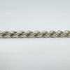Vintage Chunky Sterling Silver Curb Links 16” Chain / Necklace & T-Bar 925 85g