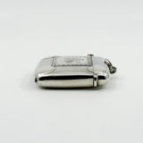 Large Antique 1904 Sterling Silver Reversible Vesta Case Engraved Locket 925