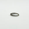 9ct White Gold Diamond Engagment Ring 375 Size L