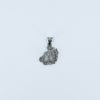 18ct White Gold Diamond Arabic Allah / God Pendant Charm 750