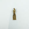 Vintage 9ct Gold Albertina Tassel Pendant / Charm 375
