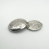 Secret Mirrored Locket Pendant / Pill Box / Mini Compact in Sterling Silver 925
